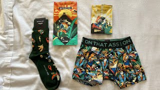 On That A** Sock and Boxer June Subscription Unboxing