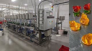 Fully Automatic leadership Deposited Jelly Candy Production Line