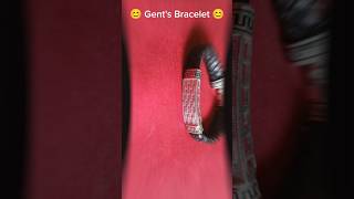 Gent's Bracelet ll silver ornaments ll Klkvn jewellers short video#tranding #jewellery