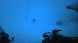 Feb. 27, 2012 - Winter Storm (Inside View)