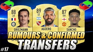 FIFA 21 | NEW CONFIRMED TRANSFERS & RUMOURS #17 | SUMMER 2020 | w/ Aguero, Griezmann & Sancho