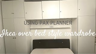 Ikea over bed storage wardrobe - In-build wardrobe alternative