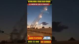 🇮🇱 ISRAEL BAJO FUEGO de misiles ¿Gog de Magog? ¡Hora de oración!