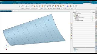 NX Algorithmic Modeling -  Composite Surface through Point Cloud