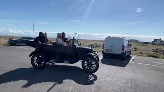 Model T Ford leaving The Pilot, Dungeness