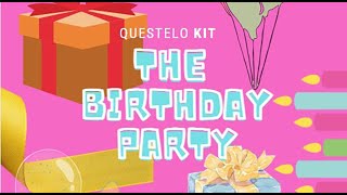 The Birthday Party | Printable Escape Room Kit | Questelo