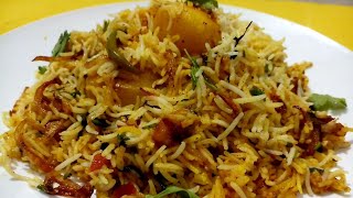 Aloo Dum Biryani Recipe/ Dum Aloo Biryani/Resturant Style Veg Dum Aloo Biryani/दम आलू बिरयानी .