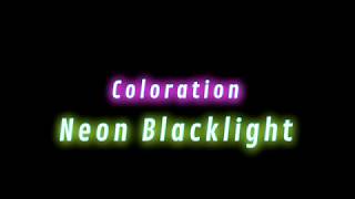 My hair Neon blackligth