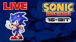 🔴Making fangame Sonic Triple Trouble 16-bit LIVE