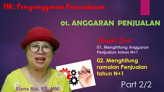 Penyusunan Anggaran Penjualan & Peramalan Penjualan - Bag 2/2  (Budgeting-05) (VM-010)