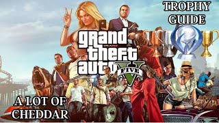 🏆 Grand Theft Auto V (PS5) TROPHY GUIDE: "A LOT OF CHEDDAR" – 100% PLATINUM Roadmap 🏆