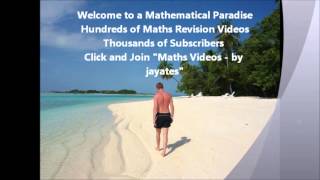 Online Maths Revision Lessons : Essential Maths Revision : Introductory Video