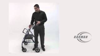 R-4700 Rollator - by Karman Healthcare