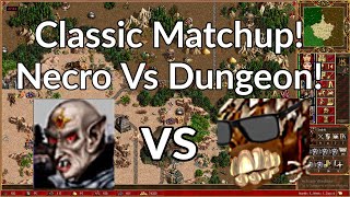 Necro Vs Dungeon! Classic Matchup! || Heroes 3 Necropolis Gameplay || Jebus Cross  Alex_The_Magician