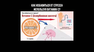 Как избавиться от стресса используя витамин С? #стресс #витаминс #душевноездоровье #отстресса