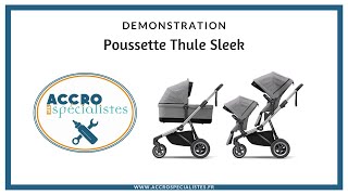 Présentation de la poussette SLEEK de THULE