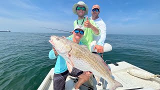 Fishing The Chesapeake Bay For BIG RED DRUM!