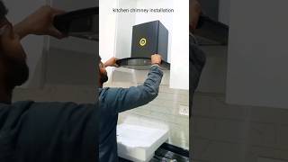 kitchen chimney kese lgaye #trending #viral #youtubeshorts #shots #shorts