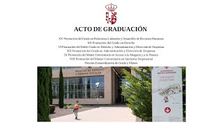 Acto de Graduación de la Facultad de Derecho y Ciencias Sociales de Ciudad Real