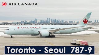 Air Canada Toronto to Seoul Incheon Boeing 787-9 Economy