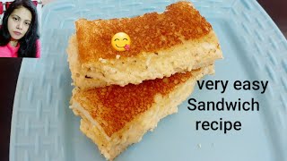 Very easy Breakfast Recipe / 6 minutes Breakfast Recipe / Egg mayo sandwich recipe in Hindi