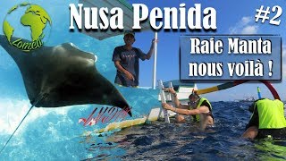 On NAGE avec des RAIES MANTA !! - Nusa Penida #2