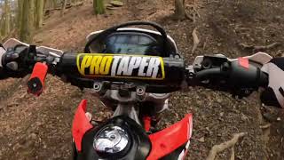 Tong Parkwood Enduro Bradford on the CRF250l