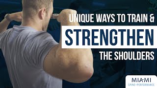 Unique Ways To Train & Strengthen The Shoulders │ In The Gym With Dr. Will (Part 2)