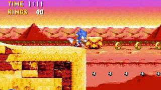 Sonic 3 & Knuckles - Sandopolis Zone Act 1