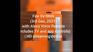 Fire TV Stick (3rd Gen, 2021)