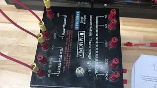 Lab 4 part b) Transformer parameters determination and load test