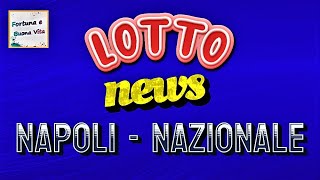 LOTTO news NAPOLI e NAZIONALE