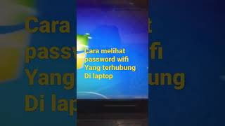 Cara melihat password WiFi yang terhubung di laptop dengan cepat