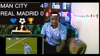 REACTING TO MANCITY VS REAL MADRID (4-0) CHAMPIONS LEAGUE HIGHLIGHTS *TOTAL DEMOLITION*