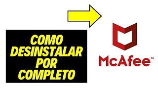 Como Desinstalar el Antivirus McAfee