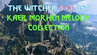 Healing Music The Witcher & The Witcher 3 OST - Kaer Morhen Melody Collection / 위쳐, 위쳐 3 OST