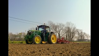 suikerbieten zaaien/ sowing sugar beets/ John deere + kverneland /loonwerken Janssens