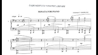 Sonata for Piano by Stephen Griebling