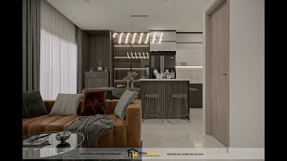 HIỆN ĐẠI VÀ SANG TRỌNG - 2 NGỦ  63M2 - Grand Sapphire - New Homes thiết kế và thi công nội thất