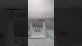 This feature 🤯 #skier #ski #snowsports #skiing #extremesport #loveskiing #snowboard #snow #skii