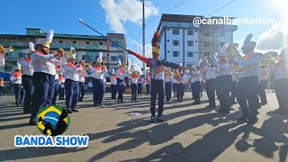 Banda Marcial FANUBA no Concurso de Bandas e Fanfarras em Gandu 2024