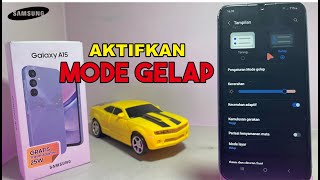 Cara Mengaktifkan Mode Gelap di HP Samsung A15 | Dark Mode Samsung | Mode Gelap Samsung A15