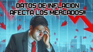 Cifras de Inflación Y datos de Empleo Afectan Los Mercados!