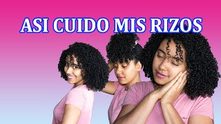 COMO CUIDO MIS RIZOS PARA QUE DUREN MUCHOS DIAS/rutina de noche