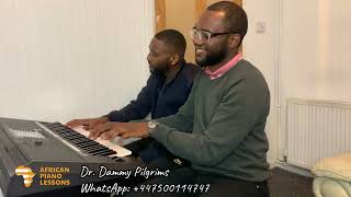 Classic Double-hand highlife PIANO SOLO (improvisation) with one of my keyboard brothers