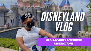 Disneyland Vlog 2021(Reopening of the Park at 35% Capacity)