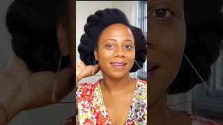 🐍 THE COBRA No Tension QUICK and EASY Type 4 Natural Hairstyle | in under 5 minutes