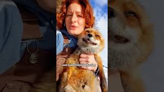 Greatful fox 🦊🥰 #animals #shortvideo #shorts #story #fox #cuteanimals #lovestory