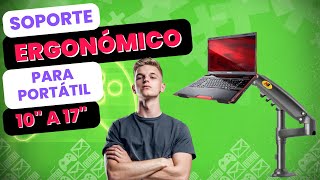 🟢 Soporte ERGONÓMICO 📐 para Portátil de 10” a 17” NB H100 + FP2