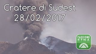 Etna - Episodio eruttivo Cratere di Sudest (27/04/2017)